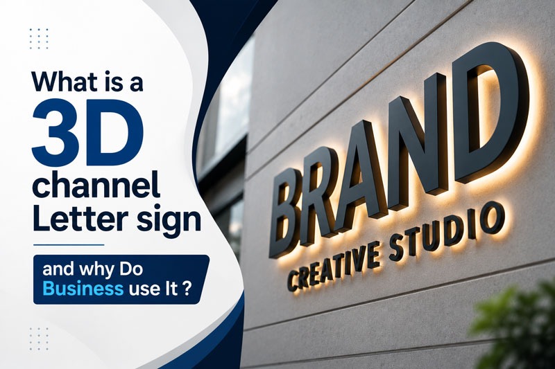 what is a 3d channel letter sign ?