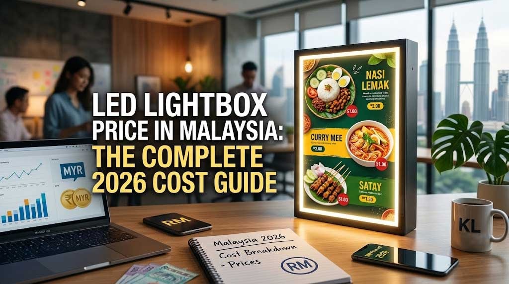 LED Lightbox Price in Malaysia: The Complete 2026 Cost Guide