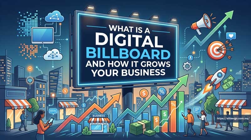 What Is a Digital Billboard and How It Grows Your Business