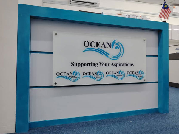 Acrylic signge