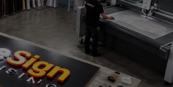 3D letters in the workshop